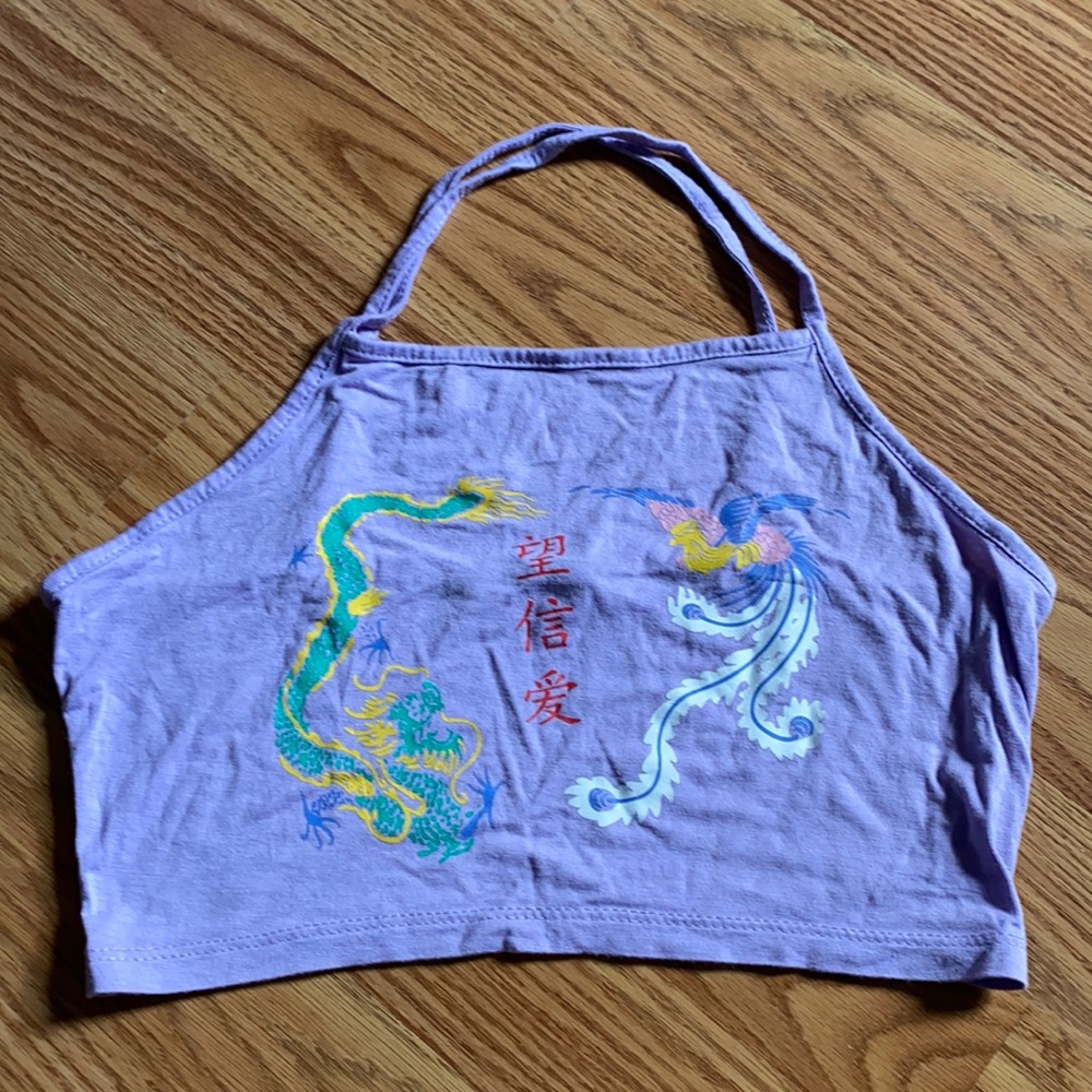 small shein crop top